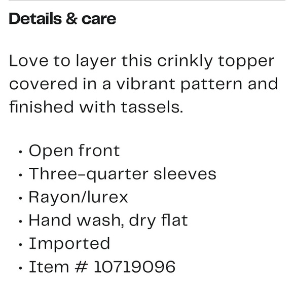 Vince Camuto Citron Floral Kimono Top Ruana, Open Wrap OSFM - Picture 4 of 16